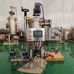 External Scraping Self-cleaning Filter