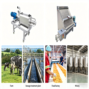 Efficient, reliable, and built for farm dewatering--screw press and inclined screen separator